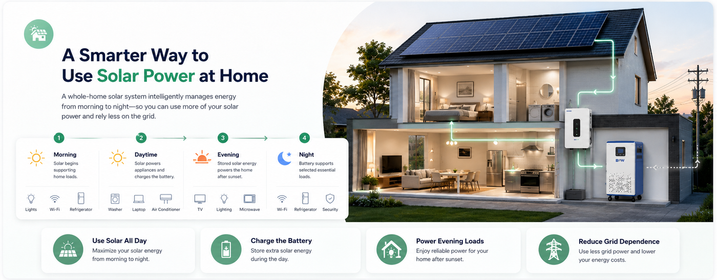 Whole Home Solar Energy System: Power More of Your Home With Rooftop Solar