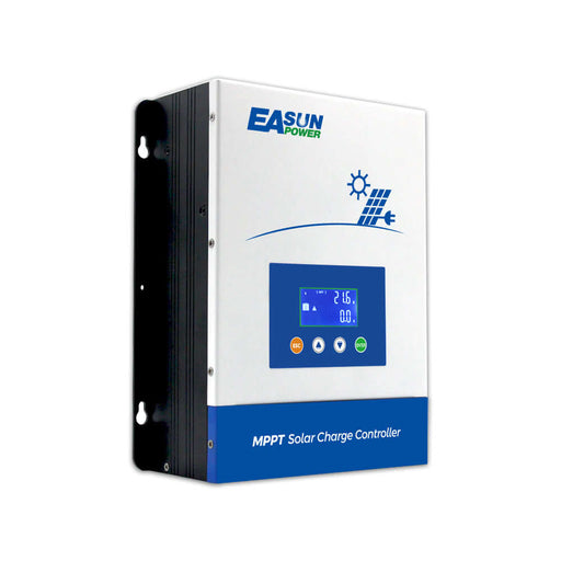EASUN POWER 100A MPPT Solar Charger Controller and solar panel solar charge regulator 12V 24V 36V 48V Battery PV Input 150VOC