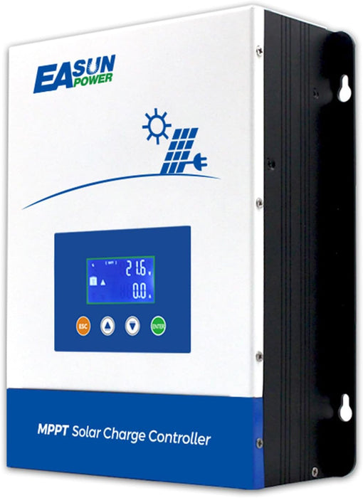 Easun 100A MPPT Solar Charge Controller 12V‑48V Auto LCD 150V Max