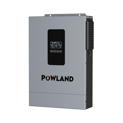 Powland Hybrid Solar Inverter 3.6kW 24V Pure sine wave Inverter MPPT WiFi