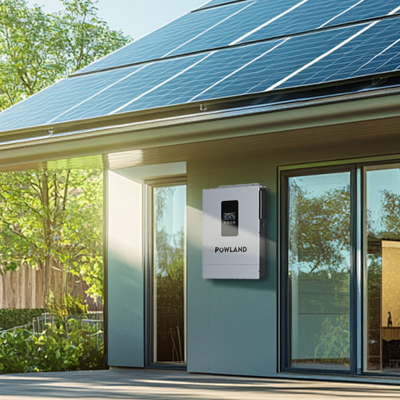 Powland Hybrid Solar Inverter 3.6kW 24V Pure sine wave Inverter MPPT WiFi