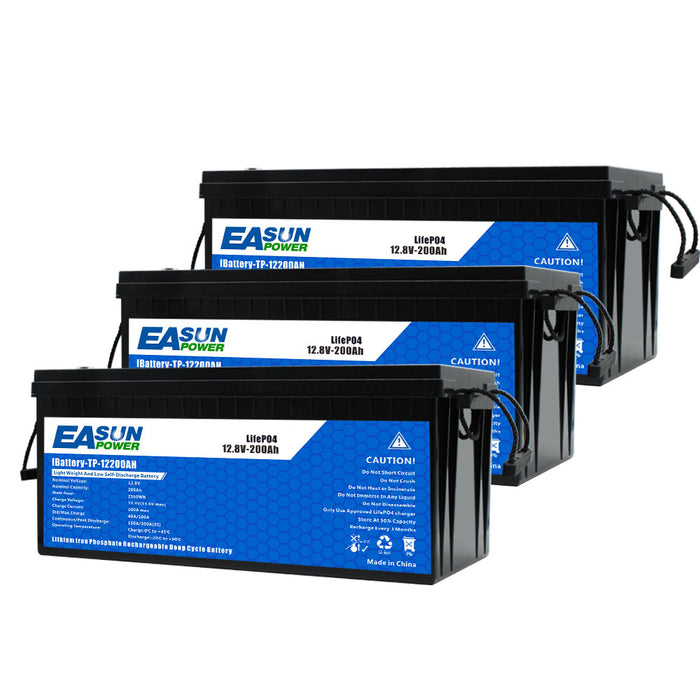 Easun 12V 200Ah LiFePO4 Deep Cycle Lithium Battery