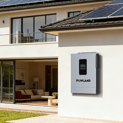 Powland Hybrid Solar Inverter 3.6kW 24V Pure sine wave Inverter MPPT WiFi