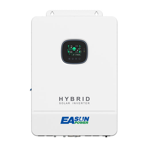 EASUN Solar Inverter 10KW Off-Grid Inverter 110VAC/220VAC 48V 50HZ/60HZ Pure Sine Wave Inverter MPPT Charge Controller