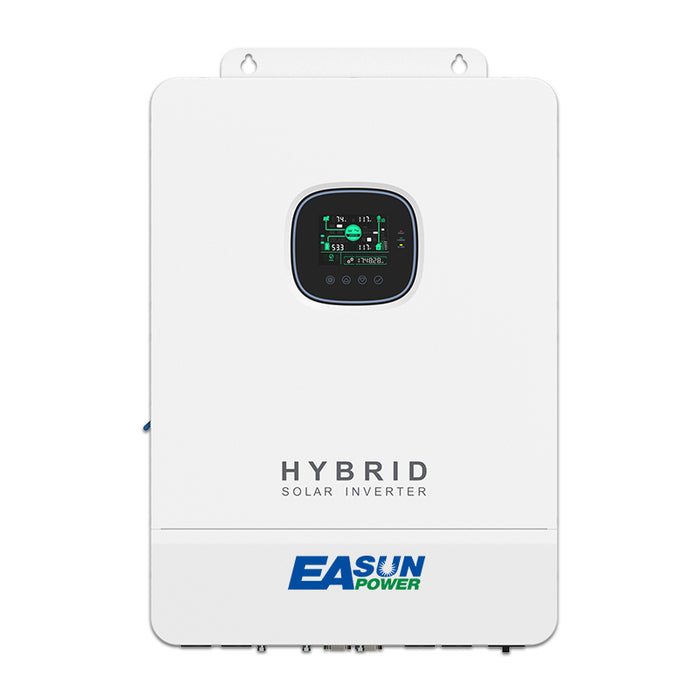 EASUN Solar Inverter 10KW Off-Grid Inverter 110VAC/220VAC 48V 50HZ/60HZ Pure Sine Wave Inverter MPPT Charge Controller