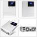 Easun Power 5KW Off-Grid Solar Inverter 110VAC/120VAC 48V 50HZ/60HZ Pure Sine Wave Inverter MPPT Charge Controller