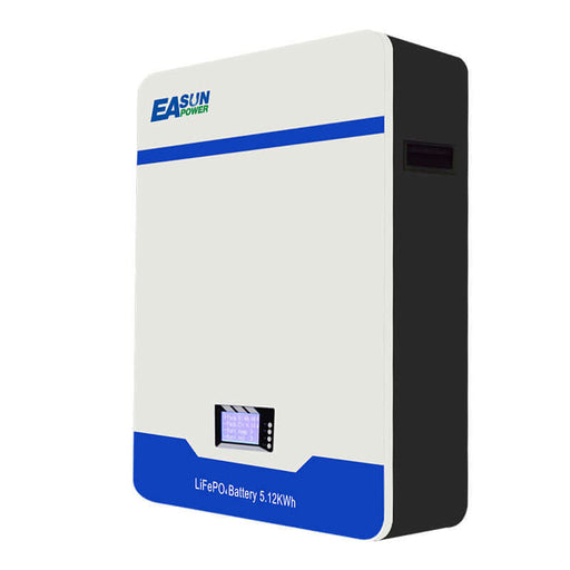 EASUN LiFePO4 PowerWall Storage Battery for 48V 51.2V 200Ah Hybrid Off grid Inverter System